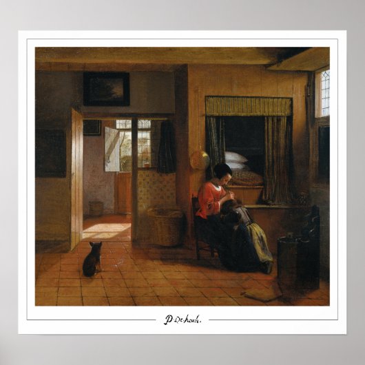 Pieter de Hooch Zedign Art Poster #111 (Voorkant)
