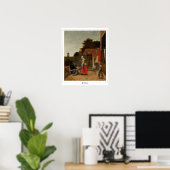 Pieter de Hooch Zedign Art Poster #112 (Thuiskantoor)
