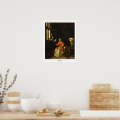 Pieter de Hooch Zedign Art Poster #117 (Keuken)