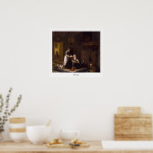 Pieter de Hooch Zedign Art Poster #13 (Keuken)