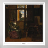 Pieter de Hooch Zedign Art Poster #150 (Voorkant)