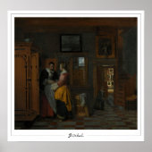 Pieter de Hooch Zedign Art Poster #3 (Voorkant)
