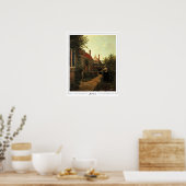 Pieter de Hooch Zedign Art Poster #5 (Keuken)