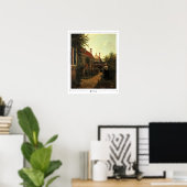 Pieter de Hooch Zedign Art Poster #5 (Thuiskantoor)