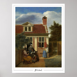 Pieter de Hooch Zedign Art Poster #59