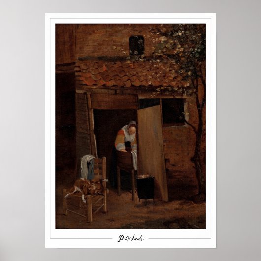 Pieter de Hooch Zedign Art Poster #61 (Voorkant)