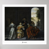 Pieter de Hooch Zedign Art Poster #74 (Voorkant)