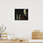 Pieter de Hooch Zedign Art Poster #74 (Keuken)