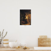 Pieter de Hooch Zedign Art Poster #77 (Keuken)