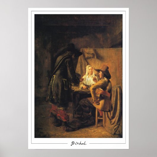 Pieter de Hooch Zedign Art Poster #77 (Voorkant)