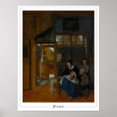 Pieter de Hooch Zedign Art Poster #8 (Voorkant)