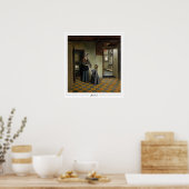 Pieter de Hooch Zedign Art Poster #81 (Keuken)
