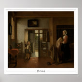 Pieter de Hooch Zedign Art Poster #90 (Voorkant)