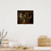 Pieter de Hooch Zedign Art Poster #90 (Keuken)