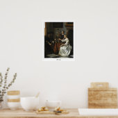 Pieter de Hooch Zedign Kunstposter #127 Poster (Keuken)