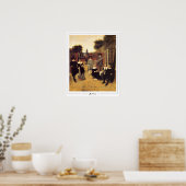 Pieter de Hooch Zedign Kunstposter #143 Poster (Keuken)