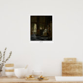 Pieter de Hooch Zedign Kunstposter #1 Poster (Keuken)
