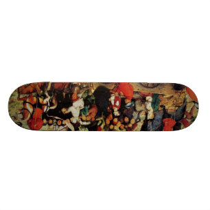 Pieter the Elder Art Skateboard