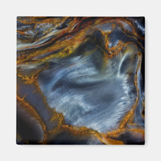 Pietersite Rots Magneet (Voorkant)