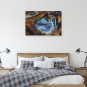 Pietersite Steen Canvas Afdruk (Insitu (Slaapkamer))