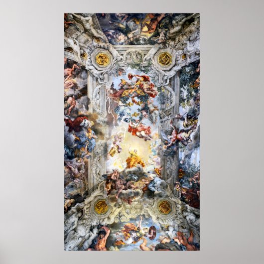 Pietro da Cortona – Triumph of Divine Providence Poster (Voorkant)