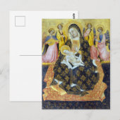 Pietro di Domenico da Montepulciano Madonna Briefkaart (Voorkant / Achterkant)