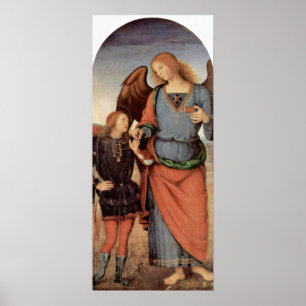 Pietro Perugino - Archangel en Little Tobias Poster