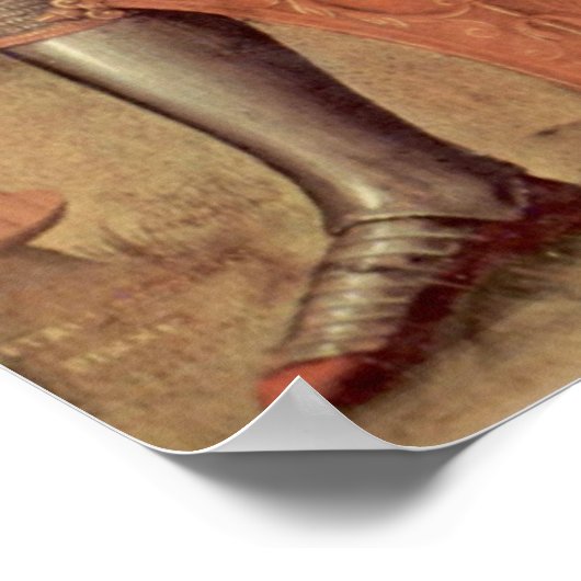 Pietro Perugino - Archangel Michael Poster (Hoek)