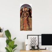Pietro Perugino - Archangel Michael Poster (Thuiskantoor)