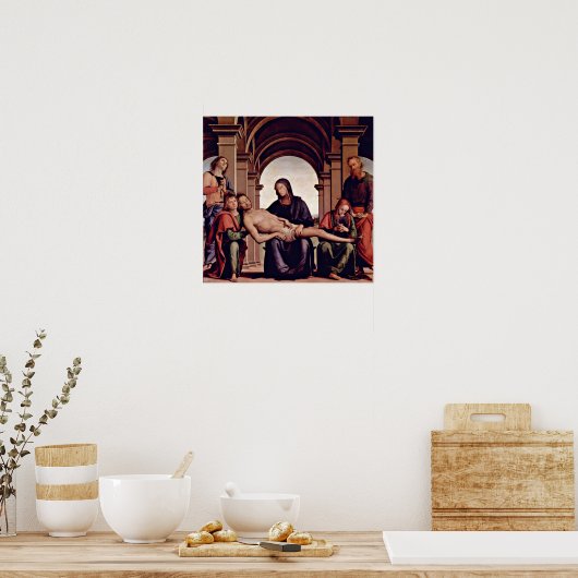 Pietro Perugino - Pieta Poster (Keuken)