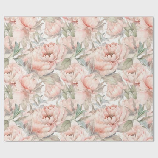 Pietsje op een zacht achtergrondpapier cadeaupapier (Vlak)