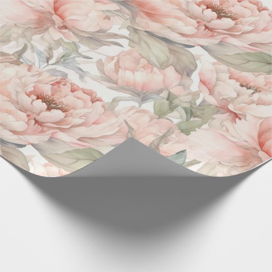 Pietsje op een zacht achtergrondpapier cadeaupapier (Hoek)