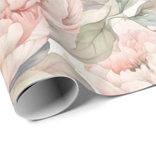 Pietsje op een zacht achtergrondpapier cadeaupapier (Rol Hoek)