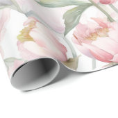 Pietsje op een zacht achtergrondpapier cadeaupapier (Rol Hoek)