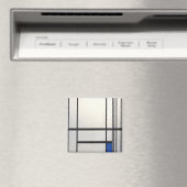 Pietsmondriaan-1292 Magneet (Insitu (Vaatwasser))