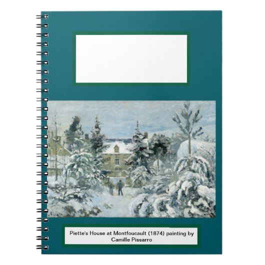 Piette's House in Montfoucault Notitieboek (Voorkant)
