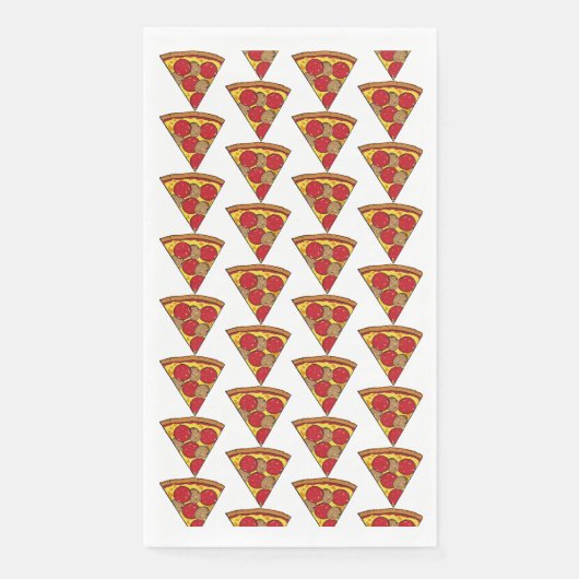 Piezas de Pizza Individuales en Patrón Servet (Voorkant)