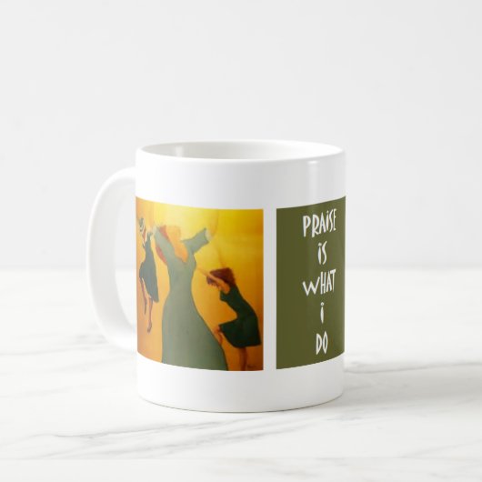 Piezen is wat ik doe 2 koffiemok (Voorkant links)