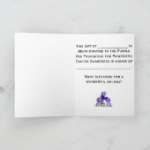 PIF Kerstkaart voor het vergroten van het bewustzi Feestdagen Kaart (Binnen)