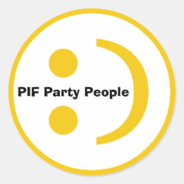 PIF-Sticker Ronde Sticker