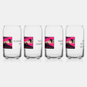 PIFMG GRAPPIGE Drinkware Set Blikvorm Glas (Links)