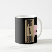 Pig A Boo Fence Koffiemok (Voorkant rechts)