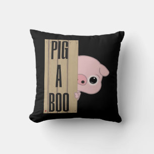 Pig A Boo Fence Kussen