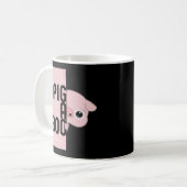 Pig A Boo Koffiemok (Voorkant links)