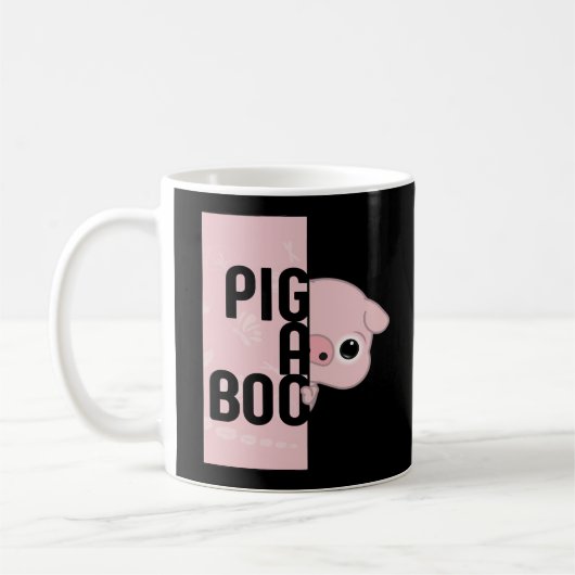 Pig A Boo Koffiemok (Links)