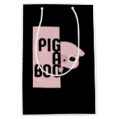 Pig A Boo Medium Cadeauzakje (Voorkant)