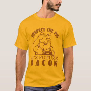PIG AAN shirt BACON - kies stijl & kleur