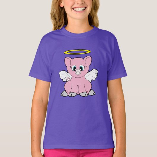 Pig Angel T-shirt (Voorkant)