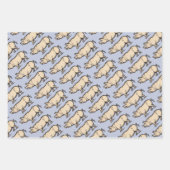 Pig Antiek Piggy Schattige  Illustratie Inpakpapier Vel (Voorkant 3)