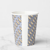 Pig Antiek Piggy Schattige  Illustratie Papieren Bekers (Links)